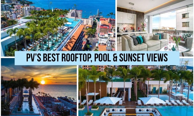 Zona romántica Apartamento | Pier 57 Modern Luxury PV's Best Rooftop!