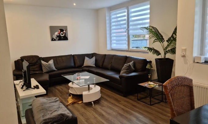 Madfeld Apartamento | Pilgrims "Hermine" Fewo mit 3 Schlafzimmern, Balkon, fast Internet