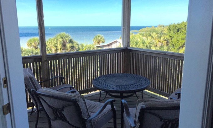 Pine Island Casa | Isla de 3 niveles, vista al mar / isla