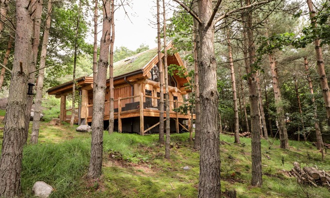 Grantown-on-Spey Cabaña | Pine Marten Lodge