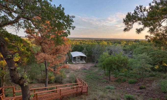 Bastrop Casa | Pine Top View with the Club House, Sauna, Pool