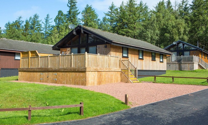 Otterburn Cabaña | PINE TREE, pet friendly, luxury holiday cottage in Otterburn