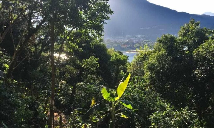 San Lucas Toliman Chalet De Esquí | Casa rosada en el lago