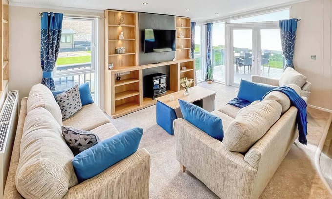 Aberystwyth Chalet De Esquí | Platinum Lodge Bay View Spa