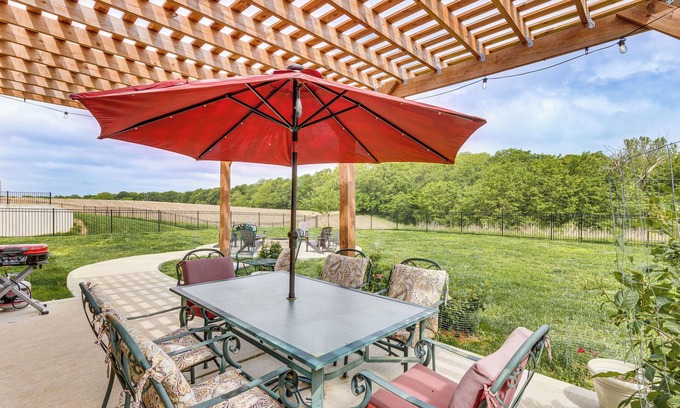 Platte City Casa | Platte City Retreat w/ Patio, Near Kansas City!