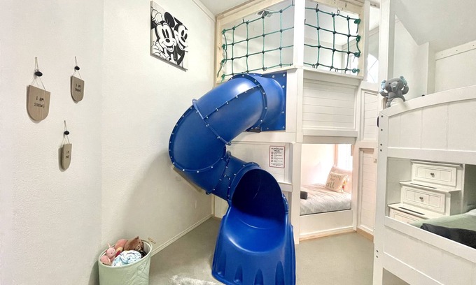 Frisco Casa | Playful Pool, Indoor Slide & Game Haven/Family Fun