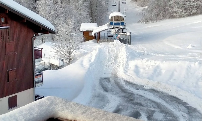 Hirmentaz Apartamento | Studio for 4 people Haute Savoie family resort Bellevaux Hirmentaz