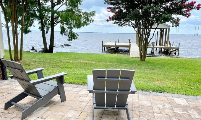 Edenton Casa | Pleasant Sounds WATERFRONT home in Edenton