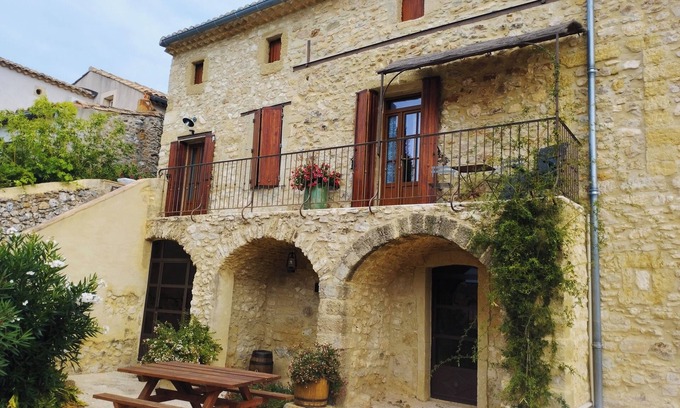 La Bastide-d'Engras Casa | Pleasant village house near Uzès