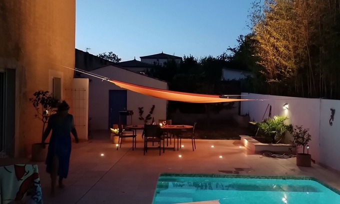 Ceyras Villa | Pleasant villa with swimming pool near the Hérault gorges and the Salagou lake