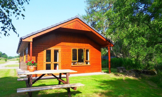 Glen Urquhart Cabina | Plodda Lodge @ Lochletter Lodges. A 3 bedroom lodge in beautiful Glen Urquhart