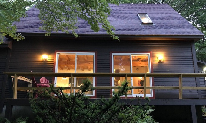 Mountain Acres Casa | Plush Vermont ski + summer chalet in serene Jamaica Vermont!