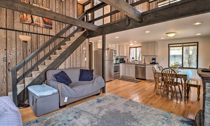 Locust Lake Village Cabaña | Pocono Lake Home w/ Fire Pit: Walk to Ski Hill!