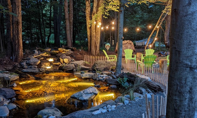Pocono Lake Chalet De Esquí | Poconos Gateway: BBQ-Fireplace-Fishing-Hiking-Lake