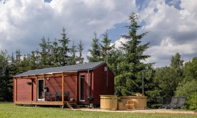 Dolni Branna Casa | Pod Liščím kopcem 2+2 hot tube by Interhome