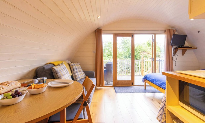 Llangammarch Wells Casa | Pod3 Otter Powys River Glamping Pods Builth Wells Wales