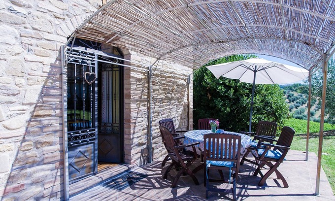 Ramazzano Villa | Podere Caldaruccio La Pineta - 26 personas Cottage & Villa
