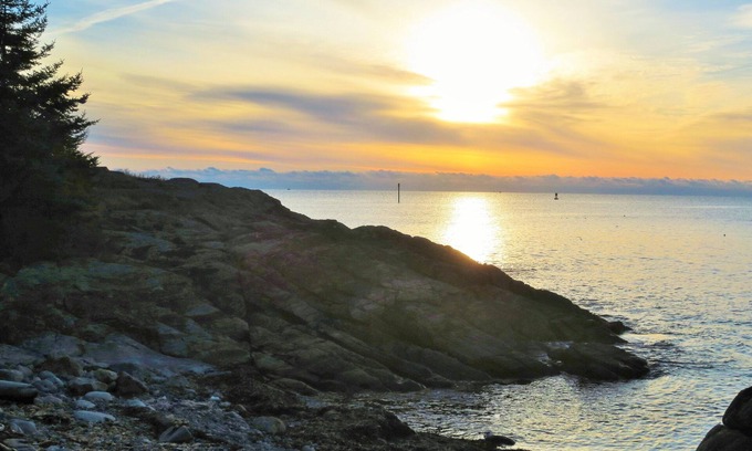 East Boothbay Cabaña | Casa de campo de Punta Fir Cove - Maine