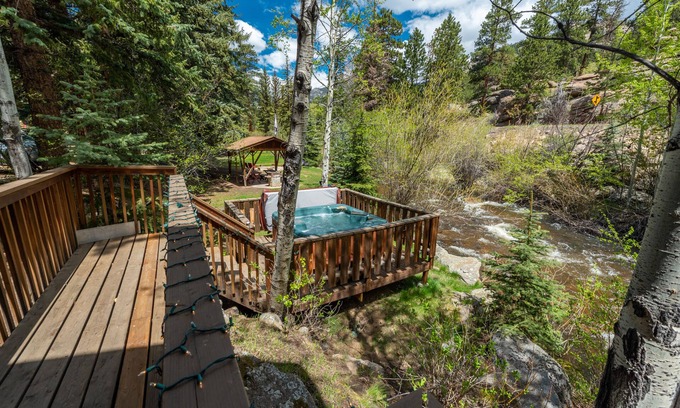 Estes Park Cabina | Ponderosa Lodge