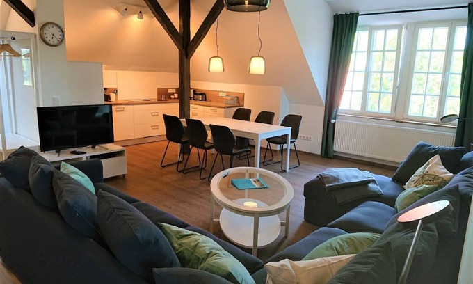 Everswinkel Apartamento | Ponyhof Georgenbruch, vacation apartment Falkenhorst, 110m2, 1-7 pers.