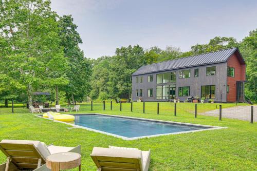 Pine Plains Casa | Pool and Private Acreage Luxe Hudson Valley Home