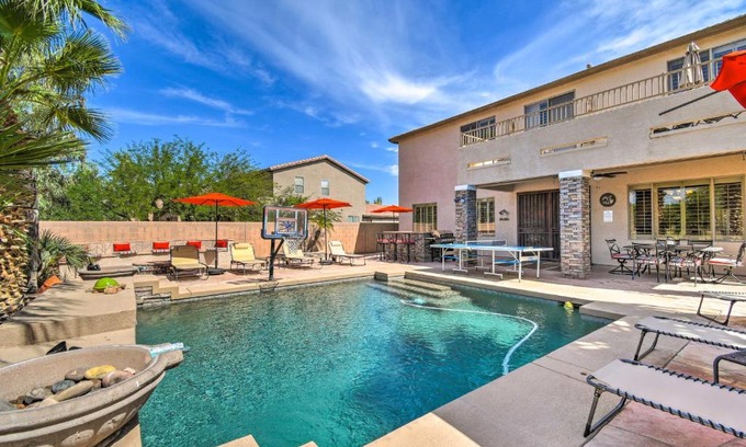 Laveen Village Casa | Pool, Game Room and Views Laveen Village Getaway!