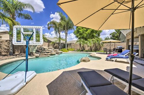East Mesa Casa | Pool, Hot Tub and Patio Mesa Oasis Desert Getaway