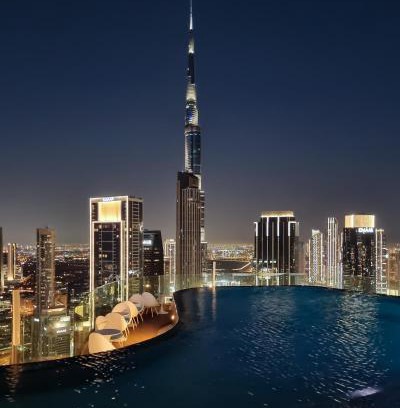 Downtown Dubai Apartamento | Pool in the Clouds with Burj Khalifa View, 2Br apartment in Paramount Hotel Midtown