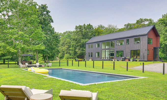 Pine Plains Casa | Pool & Private Acreage: Luxe Hudson Valley Home