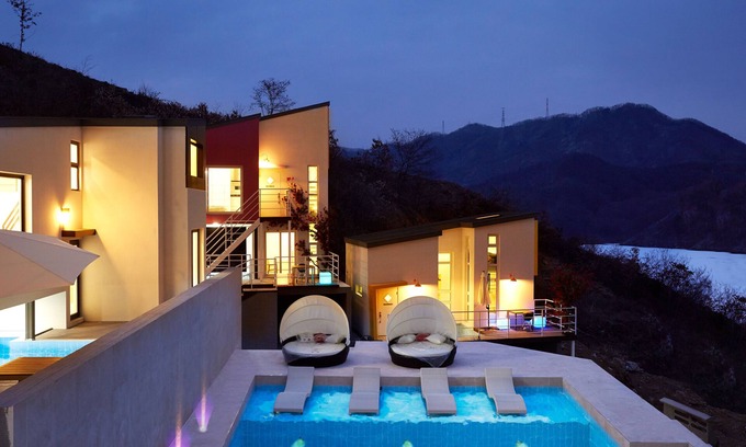 Gapyeong Apartamento | Pool Villa Shiny River