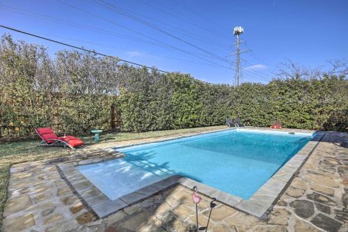 Richardson Casa | Poolside Oasis Richardson Home with Movie Room!