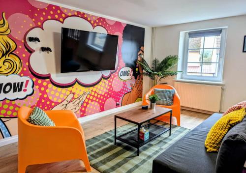 Herbitzheim Apartamento | Pop Art, duplex insolite par Appart Expérience