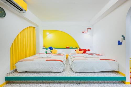 Shibadaimon Apartamento | Pop playful accommodation for family, 4 people, 4 min