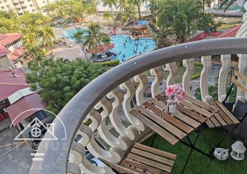 Taman Tanjung Apartamento | Port Dickson 6pax 2BR Glory Beach Resort Seaview