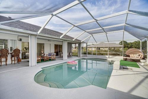 Port Saint Lucie Casa | Port St Lucie Canal-Front Home with Heated Pool!