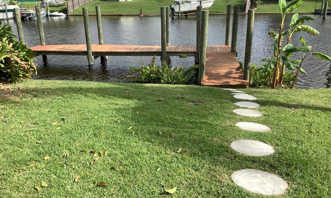 River Park Casa | Port ST Lucie River casa frente con muelle privado