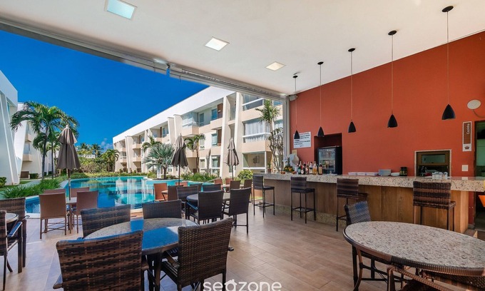 Jenipabu Apartamento | Porto Smeralda Guarajuba Apt w/Balcony - Psmc003
