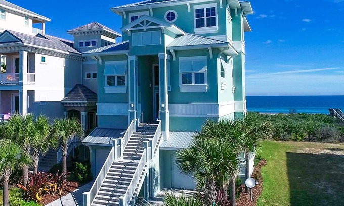 Palm Coast Casa | POSEIDON-MARCA NUEVO Ocean Home Dream Home!