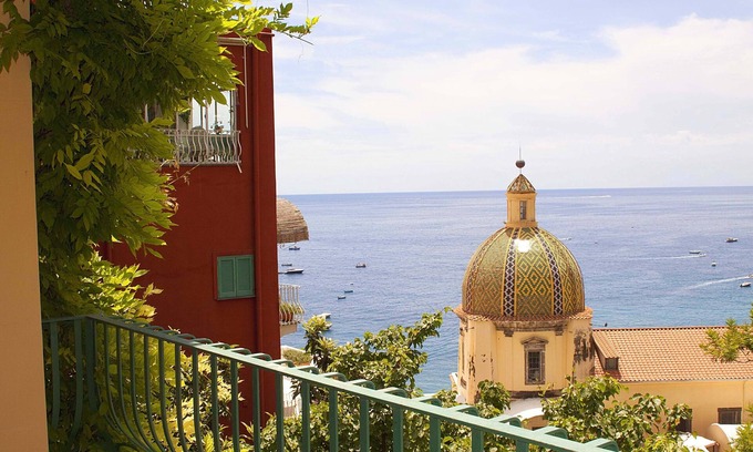 Positano City Centre Casa | Positano: Casa Ligea--in a beautiful old villa, in the heart of Positano