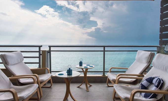 Nea Potidaia Apartamento | Potidea Sea View A by Luxlikehome