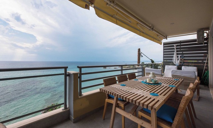 Nea Potidaia Apartamento | Potidea Sea View B by Luxlikehome