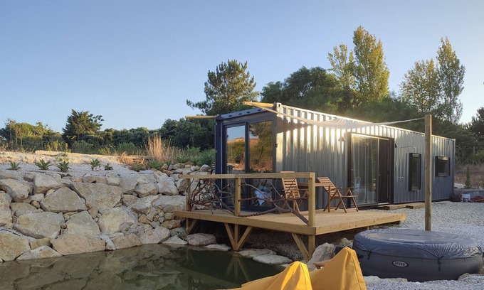 Aldeia do Meco Casa | Poucopico is a Tiny House Surrounded by Nature With sea View and a Lake Sesimbra