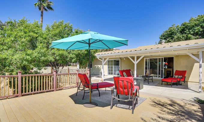 Poway Casa | Poway Retreat w/ Stunning Sunset & Mountain Views!