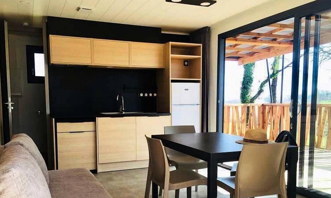 Cassagnabere-Tournas Casa | Pré Fixe campsite **** - Cassiopée Cottage 3 rooms 5/7 people