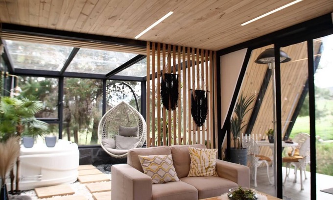 Loja Casa | Prado Glamping En una hacienda ganadera y rodeado de un bosque de pino