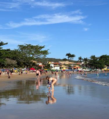 Ferradurinha Apartamento | Praia de Geribá a pé - loft no corredor de acesso a praia