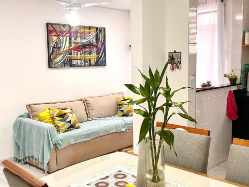 Canto do Forte Apartamento | Praia Grande - Canto do Forte, Check in às 10H, 2 quadras da praia, com Wi-Fi