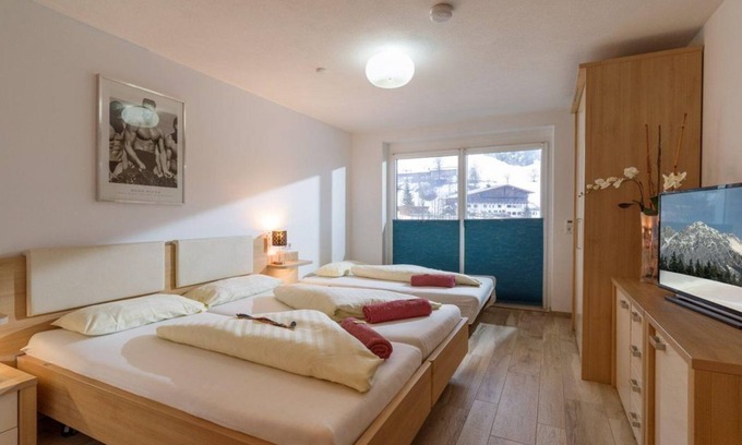 Scheffau am Wilden Kaiser Cama Y Desayuno | Premium-studioappartement Balkon, Küche, Couch - Blaiken Appartements