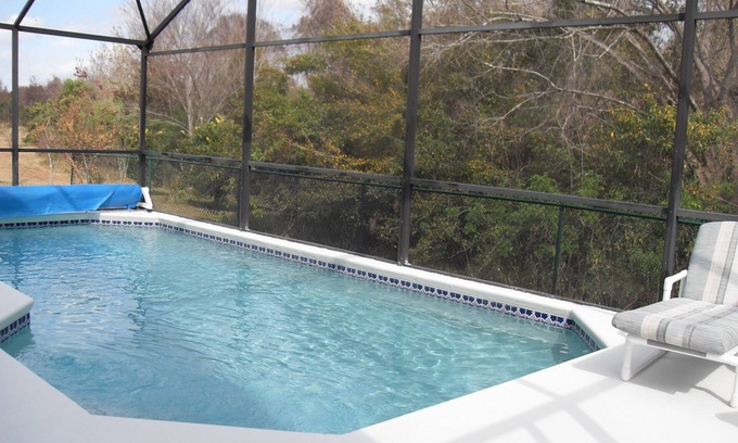 Indian Point Casa | Nuevo 4BR / 2BA Pool Home en lote de conservación ... Disney 15 minutos