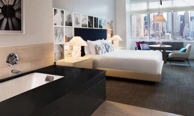 Hell's Kitchen Hotel | Premier Studio at Ink 48 Hotel, Pets Allowed, Near Carnegie Hall!